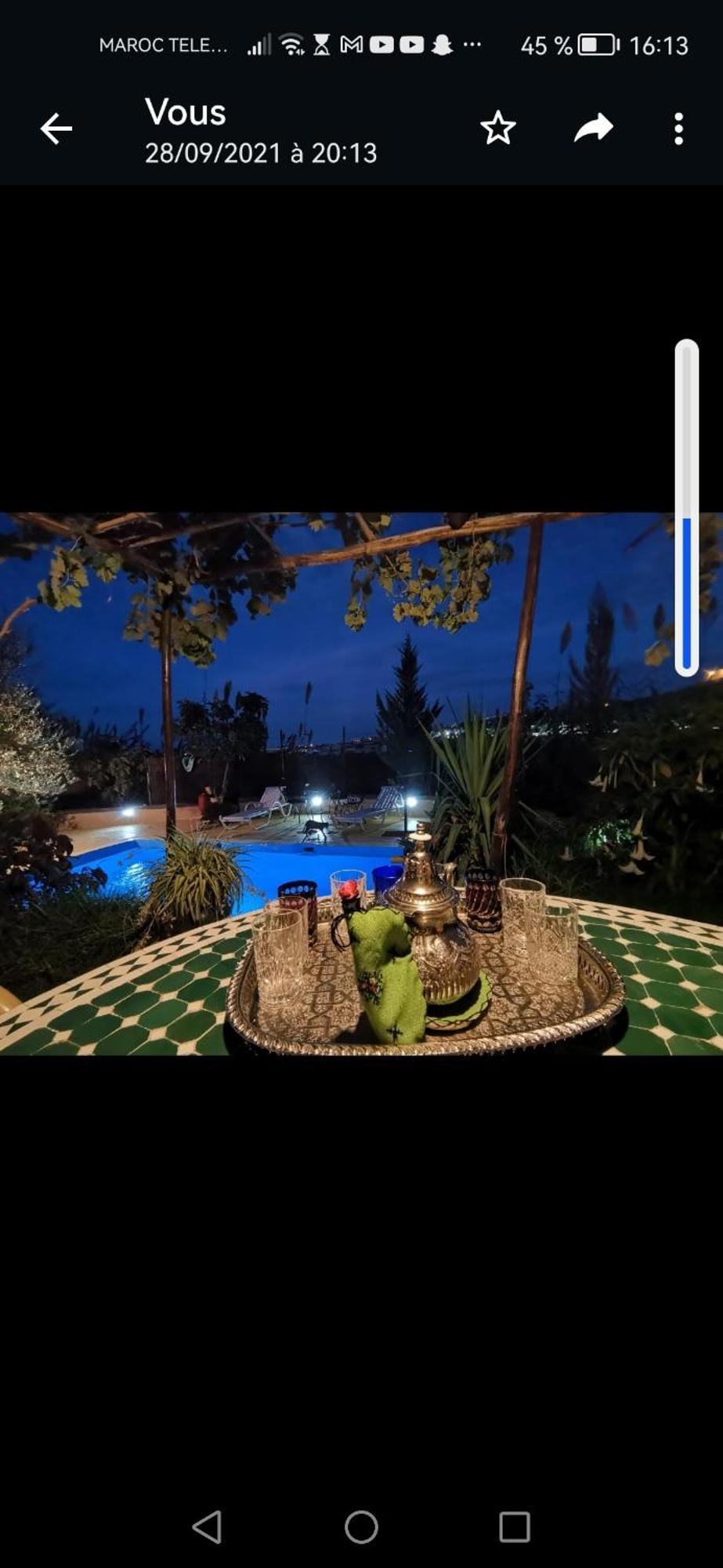 Apartment Avec Terrasse Privee Et Piscine Partagee A 300m Fes