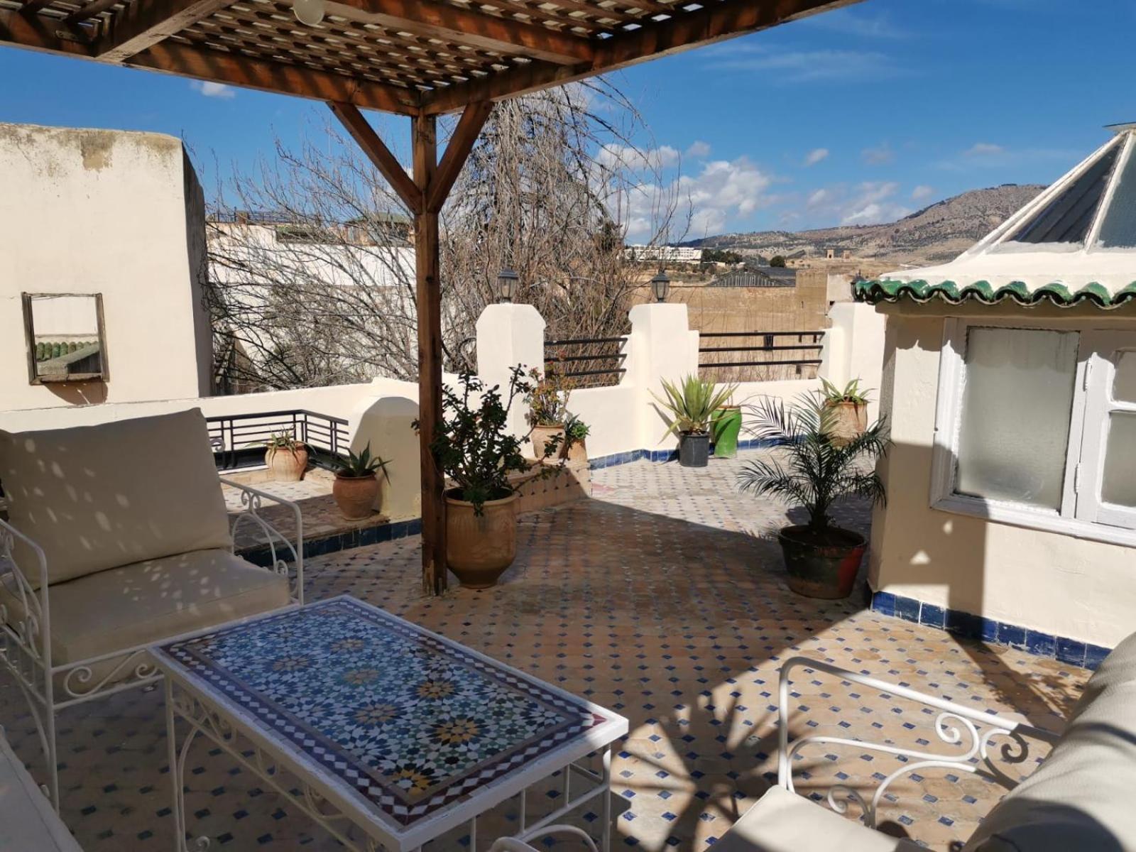 Avec Terrasse Privee Et Piscine Partagee A 300m * Fes